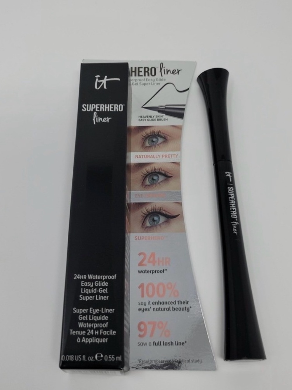 it cosmetics Superhero Liner Liquid-Gel Eyeliner - Black